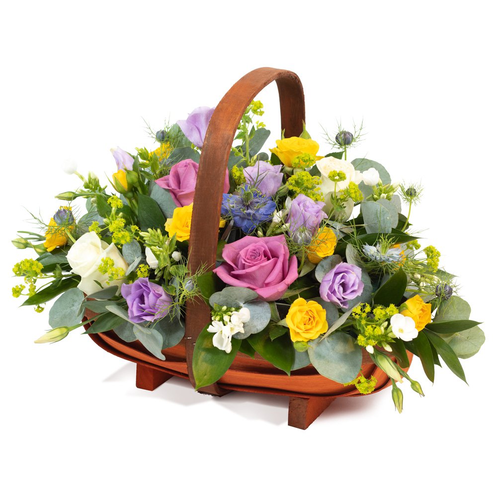 All Aboard - Basket Arrangement