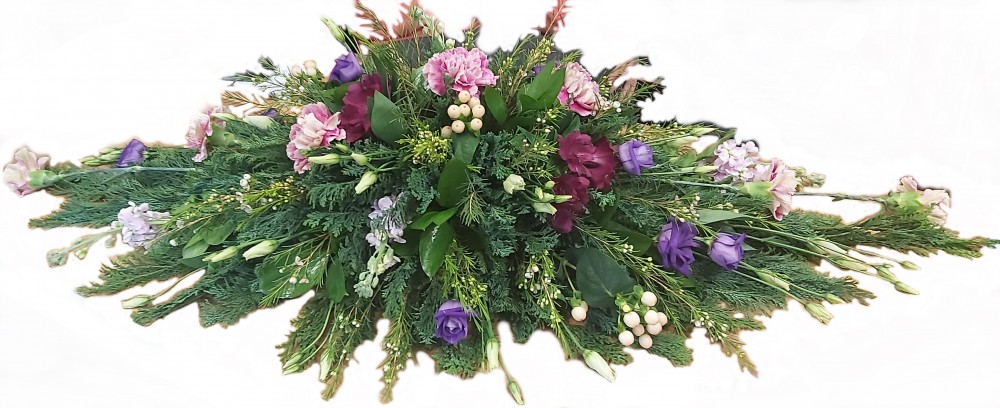 Country Style Coffin Spray
